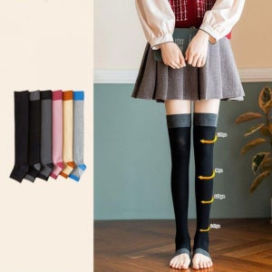 수면 압박 스타킹 오버 여자 남여 털양말 니삭스 스포츠 학생 양말 공용 발목 패션 코디