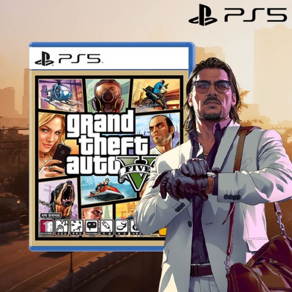 PS5 GTA5 그랜드 테프트 오토5 한글판