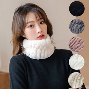 겨울목밴드 토끼털목워머 앙고라목스카프 스키등산용 겨울넥워머