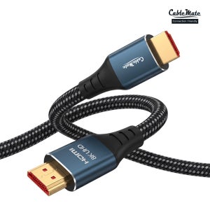케이블메이트 8K HDMI 2.1 하이엔드 모니터 연결 케이블 10m, 1개