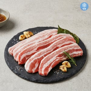 고급진 독일산 삼겹살 800g 구이용 냉동삼겹 냉삼 (냉동)