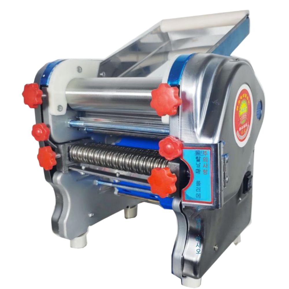 자동 전기 제면기 수제비 만두피 국수기계 롤러 면 칼국수