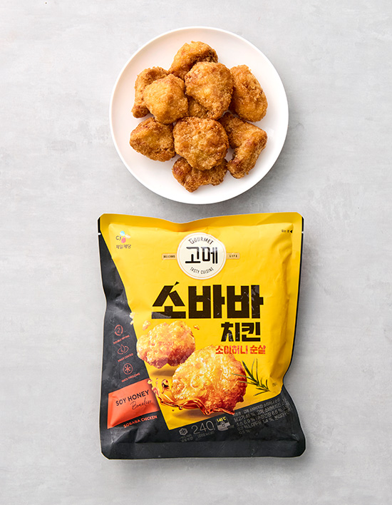Gourmet 소바바치킨 소이허니 순살 제품 이미지