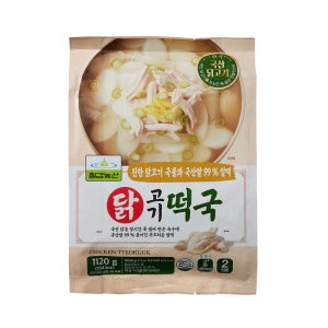 칠갑농산 닭고기 떡국 1120g 2인분