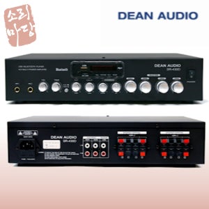 딘오디오 DEAN AUDIO SR-430D 4채널 400W 블루투스 앰프 카페 매장용