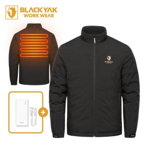 블랙야크 S-네오발열자켓 배터리포함 겨울 추동복 보온 방한 열선 냉기차단 온열 자켓
