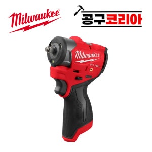 밀워키 12V 충전 임팩 렌치 M12 FSCIWF38 전동 콤팩트 본체