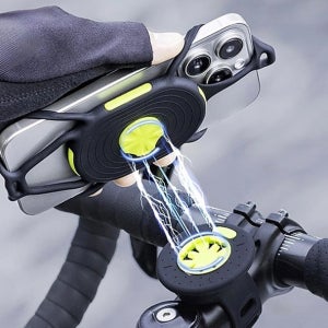 본 바이크타이 커넥트 키트2 마그네틱 가민호환 자전거 핸드폰 거치대 런닝겸용