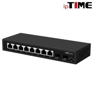ipTIME H8008S2 8포트 기가비트 스위칭허브 100/1000Mbps 2포트 SFP