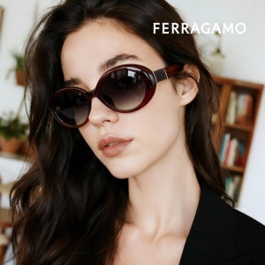 페라가모 명품 선글라스 SF2046SLBK 200 라운드 아세테이트 여자