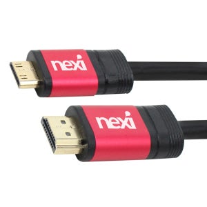 4K 미니HDMI2.0케이블 2m 듀얼모니터연결선 TV 노트북선 확장 RNX0502