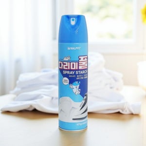 뿌리는 다리미 의류풀 다리미 없을때 세탁소 다림질 스프레이 480ml