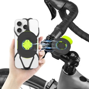 본 바이크타이 커넥트 키트3 마그네틱 가민호환 자전거 핸드폰 거치대