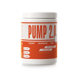 레드뉴트리션 헬스 부스터 펌프 무카페인 프리워크아웃 스위트 오렌지맛 440g (40스쿱)