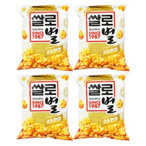 롯데 쌀로별 고소한맛 156g X 4개