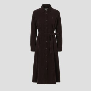 빈폴 레이디스 아울렛 여성 코듀로이 셔츠 카라 원피스 871OE1D