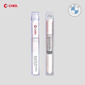 BMW 제일 붓펜페인트 8 354 타이탄실버 + 투명 세트 8㎖ [245]