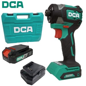 DCA 20V 충전 임팩트 드라이버 ADPL208 2.0A배터리1개세트