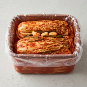 김치 김장철 실속형 두꺼운 배추절임 비닐 봉투 5L, 100매, 1개
