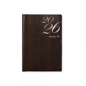 2026년 양지다이어리 유즈어리18 브라운 1면1일, 1개