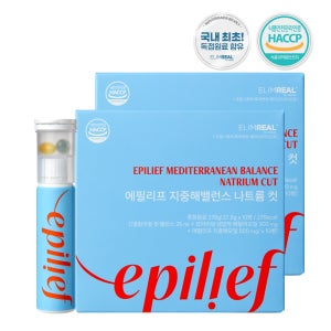 에필리프 지중해밸런스 나트륨컷 물 붓기 필요없는 프랑스특허원료 278g, 2개