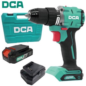 DCA 20V 충전 해머드릴 함마드라이버 ADJZ2060I 2.0A배터리1개세트