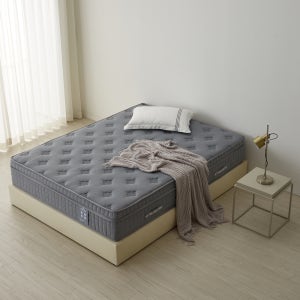 컴포트 필로우탑 침대 매트리스 메모리폼 에어홀 3단 헤링본 직판 Q(퀸), 미디엄하드