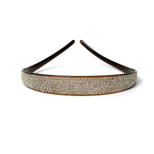 프리미엄 made in france 귀 통증 없는 큐빅 헤어밴드 백화점 명품헤어핀