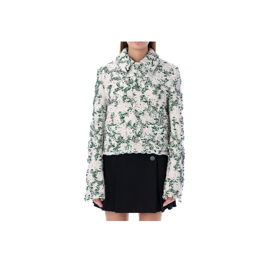 [영국아울렛/관부가세포함] 보테가베네타 CHENILLE 클라우드 부클 자켓 LILAC MULTI 686158 V1L90 6322