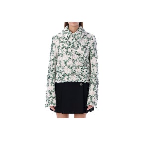 [영국아울렛/관부가세포함] 보테가베네타 CHENILLE 클라우드 부클 자켓 LILAC MULTI 686158 V1L90 6322