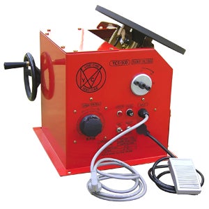 유체기계 용접 핸들식 턴테이블 YCT-T