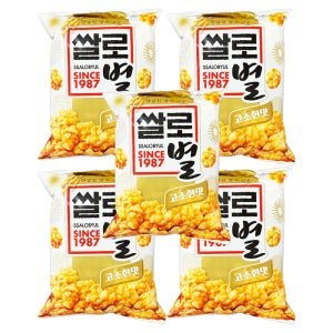 롯데 쌀로별 고소한맛 156g X 5개