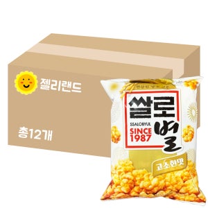 롯데 쌀로별 고소한맛 156g X 12개 (1BOX)
