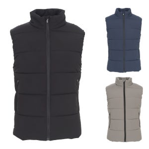 [김영주골프] 겨울 경량 패딩 조끼 방한 웰론 남성 골프 베스트 DPWMVE79