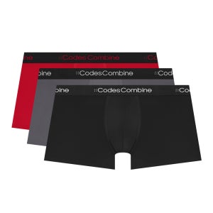 코데즈 블랙밴딩 톤온톤로고 퓨징 드로즈 3PACK