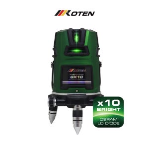 코텐 산업용 전자식 라인레이저레벨기 GX10(그린)