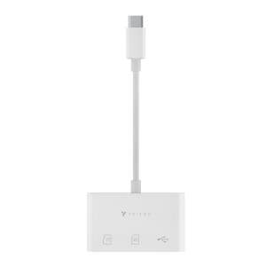 요이치 USB C to SD Card Reader 카드리더기 3IN1 OTG 블랙박스