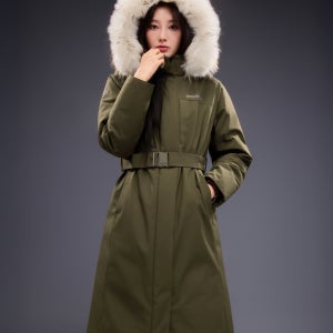 [디스커버리] 여성 밀포드 베르텍스 벨티드 구스다운 롱패딩 3종 택1 DWDJ9B056