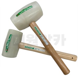 엘리펀트 우레탄 고무 망치 65mm 85mm 목수 목공 특대망치
