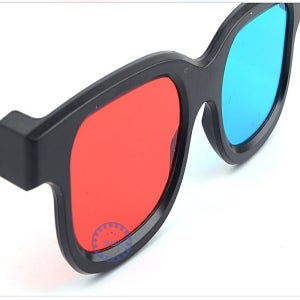 3D 입체안경 일반형/고글형 적청안경 집에서즐기는