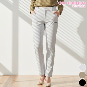 아이더 겨울바지 여성 슬림 스트레이트 기모 팬츠 업텐션