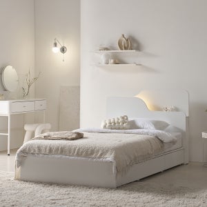 E0 어반 LED 수납 슈퍼싱글 침대 프레임 SS