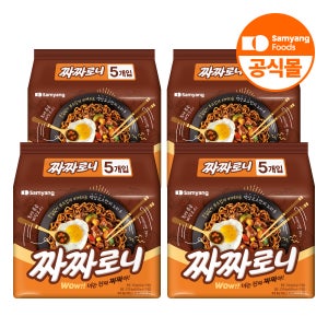 삼양식품 짜짜로니 짜짜로니, 140g, 20개