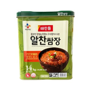 해찬들 알찬쌈장 14kg