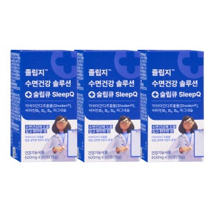 2+1 졸립지 수면건강 솔루션 아쉬아간다 30정, 3개