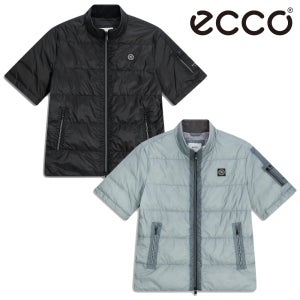 에코 골프 어패럴 남성 골프웨어 구스 다운 패딩 반팔 자켓 스윙 점퍼 RDCJK1008