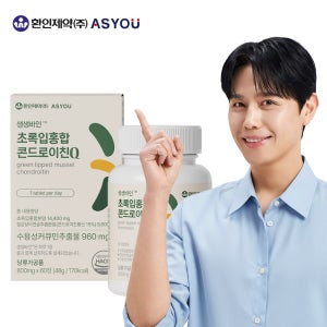 생생바인 초록입홍합 콘드로이친Q (60정)