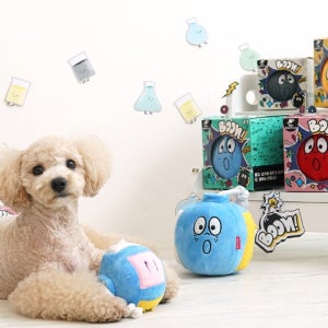 패리스독 폭탄 간식 놀이 장난감 M 노즈워크 방울 놀이 스트레스 해소 봉제 애착 인형