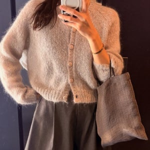 [더브런치]로나 모헤어 가디건