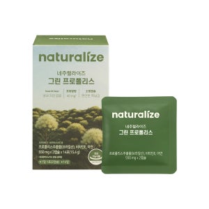 네추럴라이즈 그린 프로폴리스 550mg 28캡슐, 1개